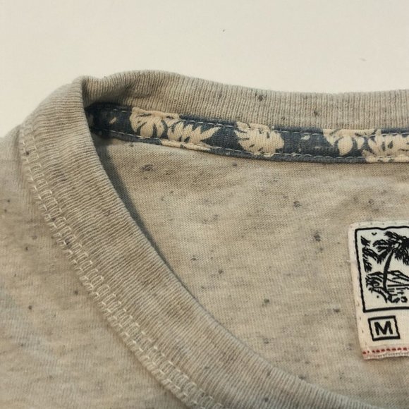 Vans Joel Tudor Surfer Collection Gray Shirt Red Stripes Men Size Medium - Picture 9 of 12